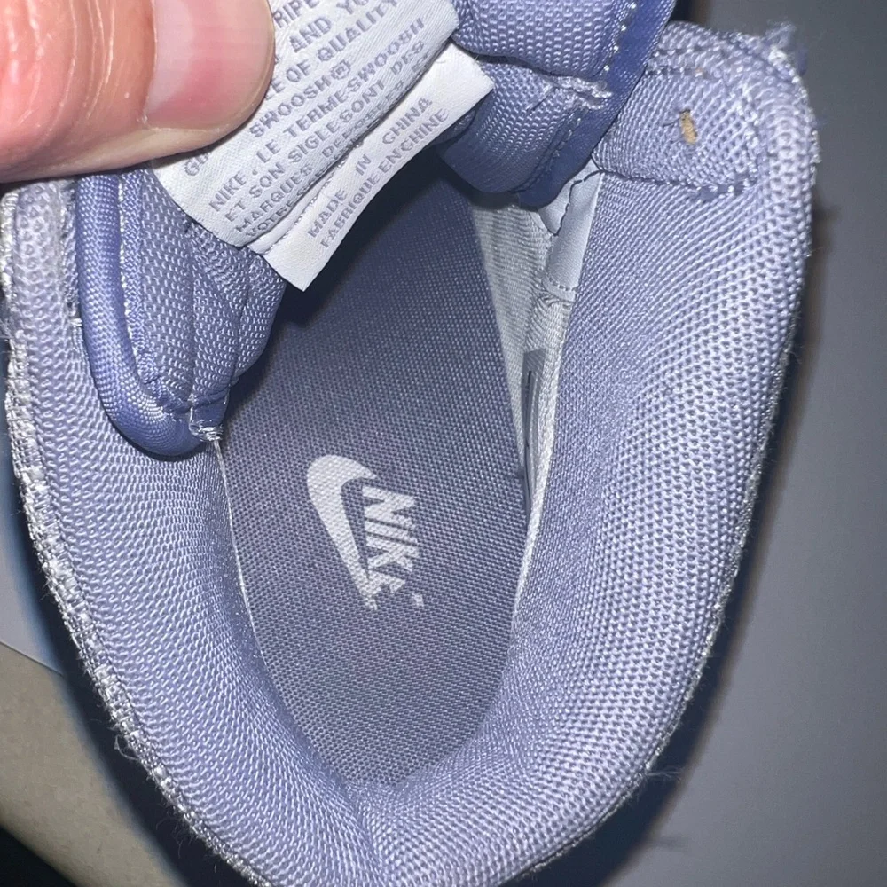 Nike Women's High-Top Wedge Athletic Shoes in Slate Gray